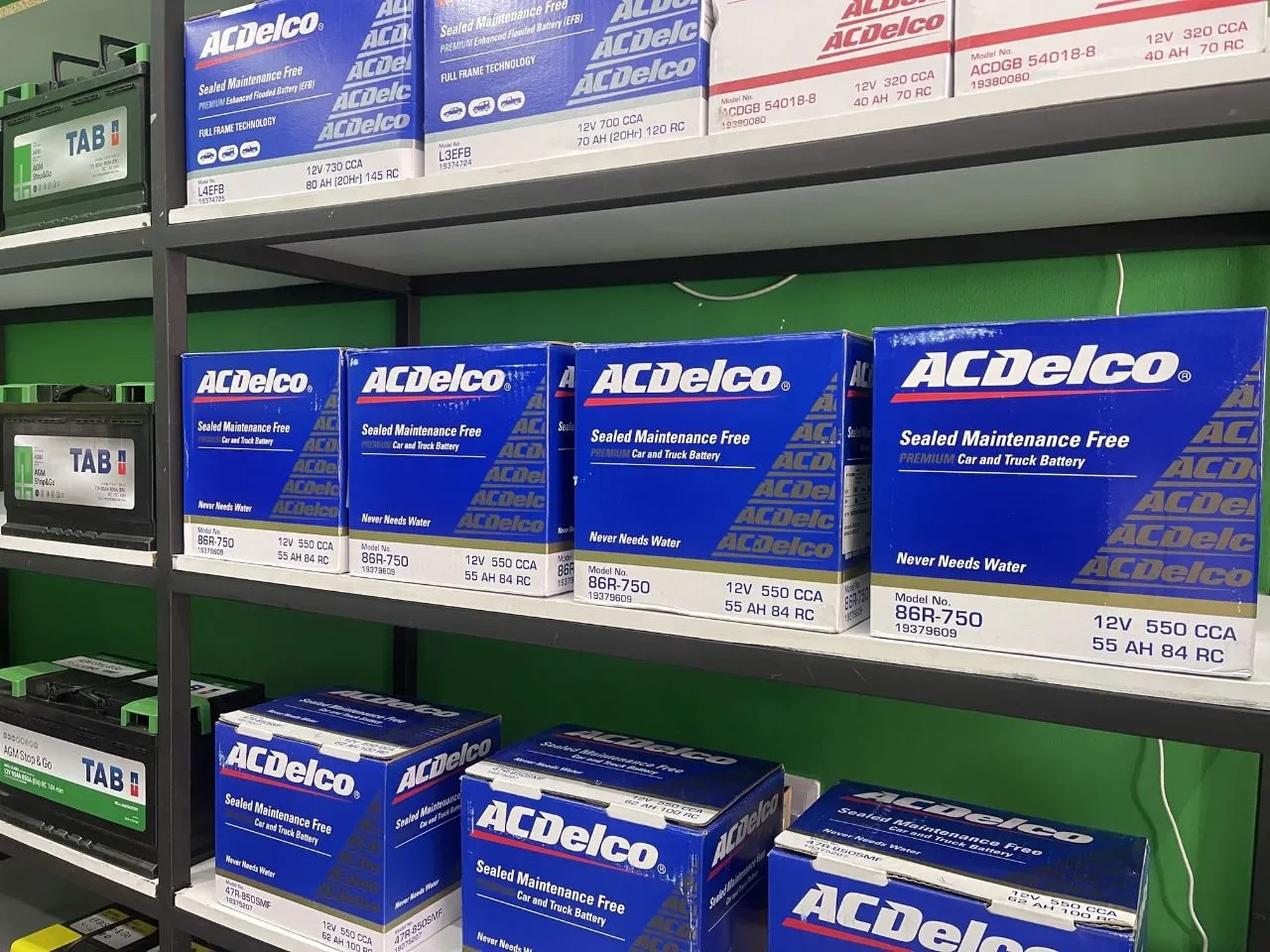 Cajas de baterías ACDelco